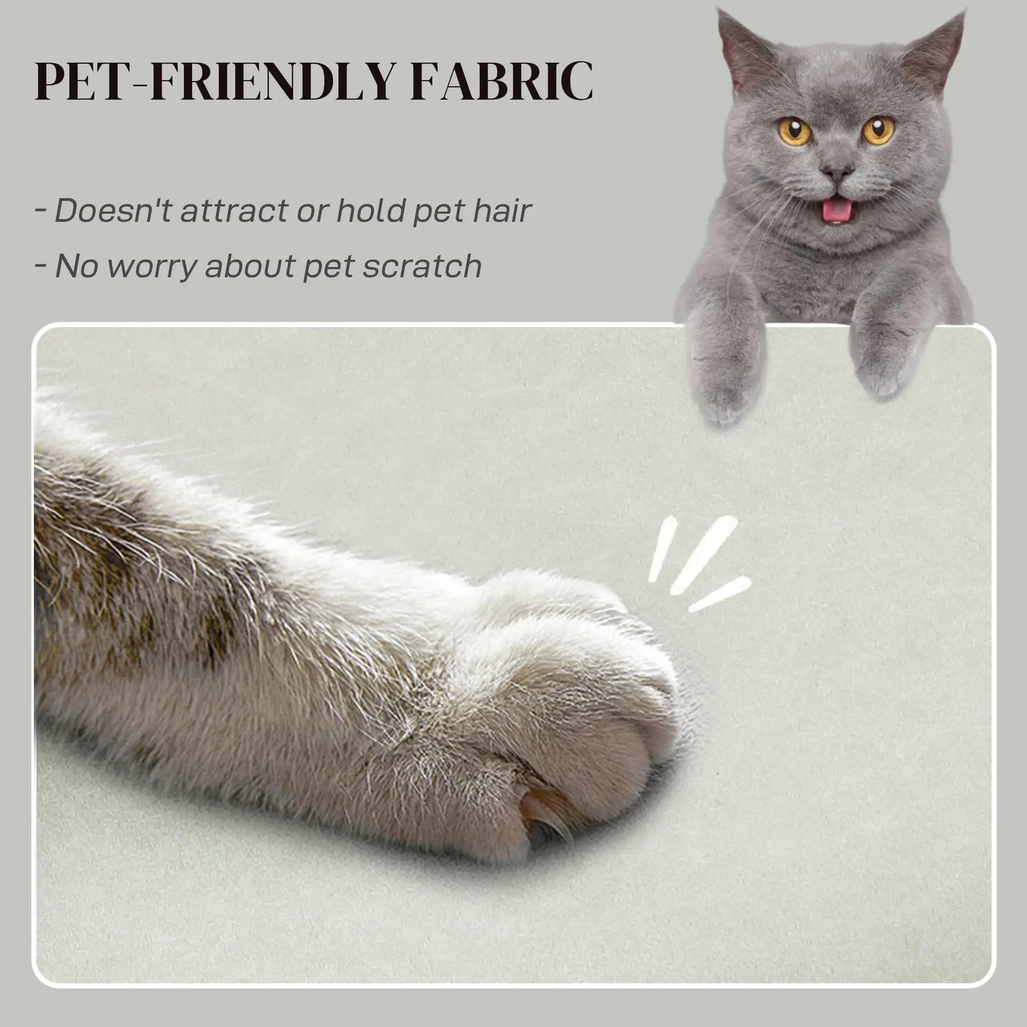 Massage Recliner Chair, Quiet Brushless Motor, Pet-Friendly Fabric, 2 Memory Positions, Cream White Single Sofas at Gallery Canada