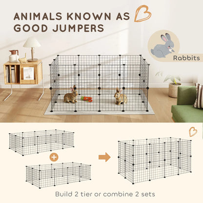 Pet Playpen, DIY Cage For Small Animals, Guinea Pigs, Hedgehogs, Black Houses & Habitats at Gallery Canada