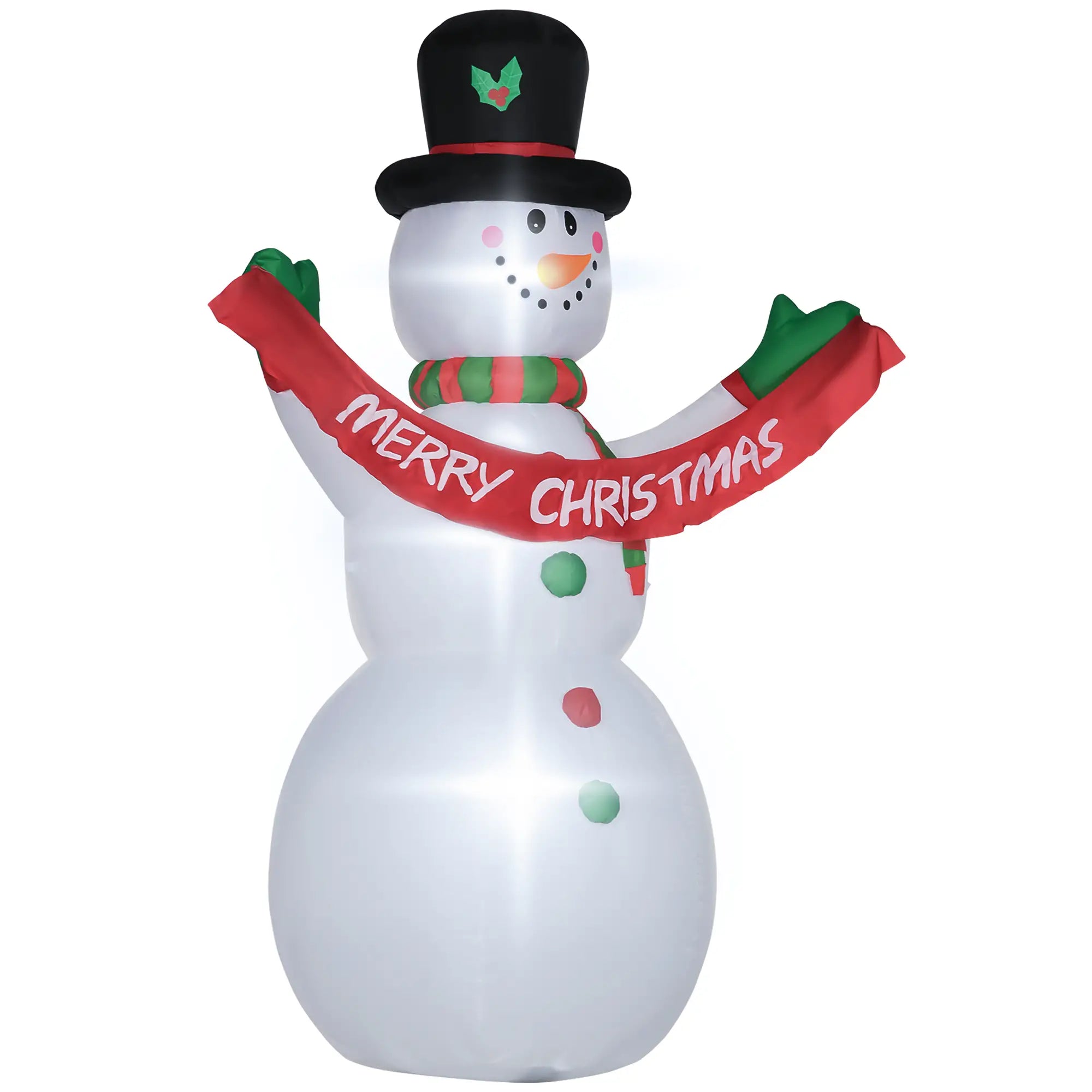 Inflatable Snowman Yard Decoration, LED Lights, Outdoor Christmas Christmas Inflatables at Gallery Canada