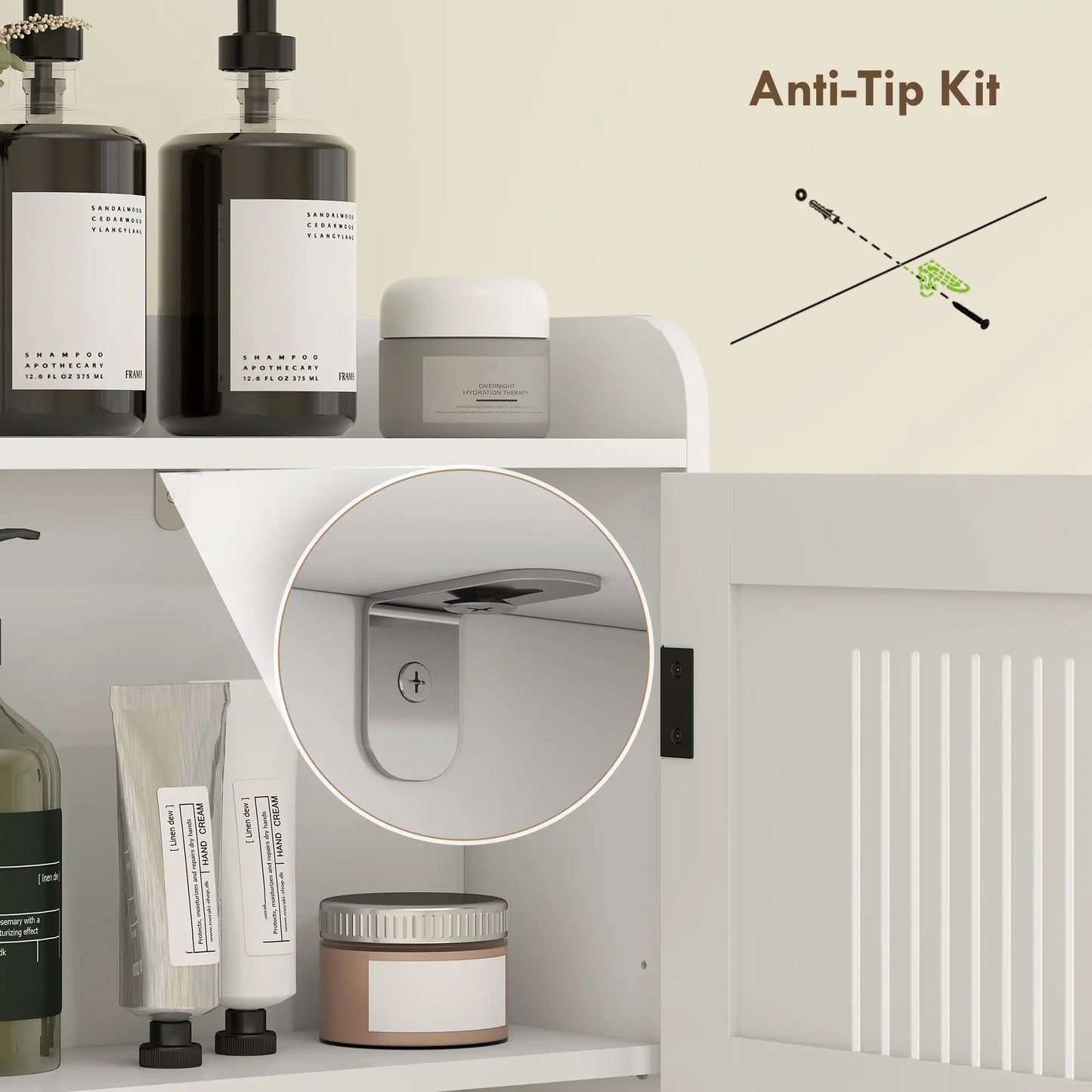 Over Toilet Storage Cabinet, Adjustable Shelf, Toilet Paper Holder Bathroom Cabinets at Gallery Canada