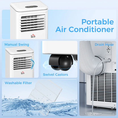 8000 BTU Portable AC, Dehumidifier, Remote, Timer, Window Kit, Cream Air Purifiers at Gallery Canada