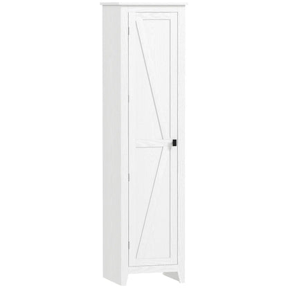 67 Farmhouse Kitchen Pantry Cabinet, Adjustable Shelves, White Kitchen Pantry Cabinets at Gallery Canada