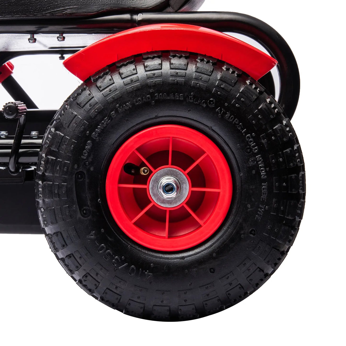 Kids Pedal Go Kart, Adjustable Bucket, Handbrake, 4 Rubber Wheels, Red Pedal Go Karts for Kids at Gallery Canada