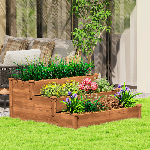3-Tier Garden Bed Planter Box, 49