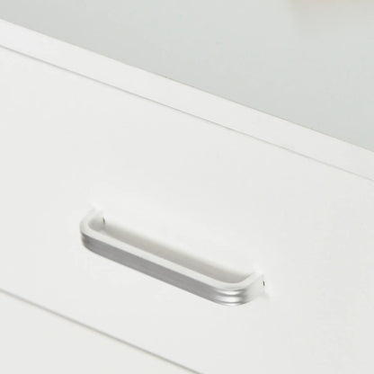 2 Drawer File Cabinet with Lock, Mobile Vertical Filing Cabinet, White Office Cabinets & Cupboards at Gallery Canada