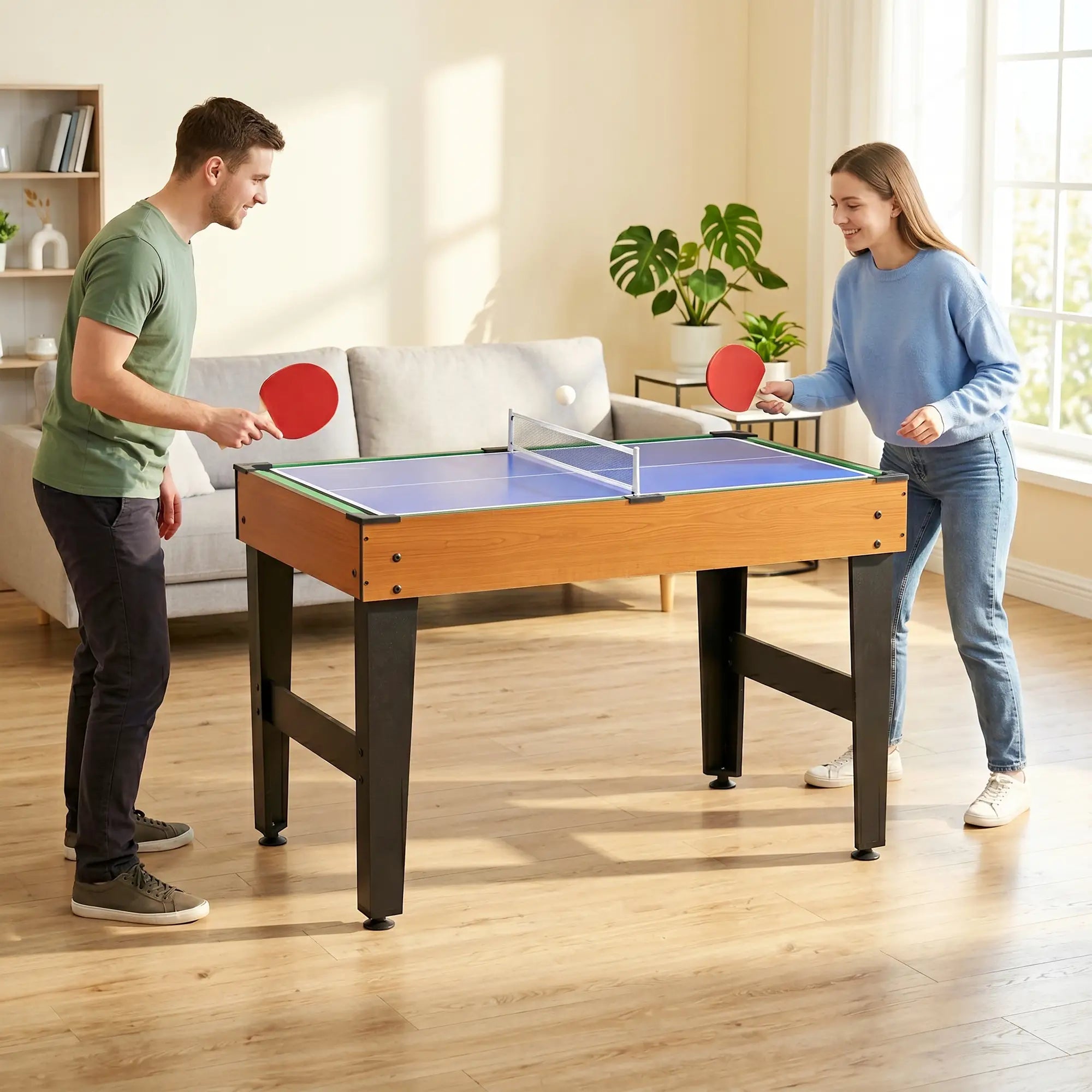 43'' Multi-Gaming Table, Billiards Hockey Tennis Foosball, Family Fun Game Tables at Gallery Canada