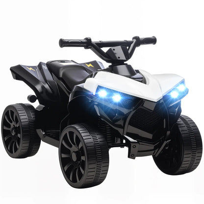 6V Kids ATV, 4 Wheeler Ride On Car, White Electric Ride-On Toys at Gallery Canada