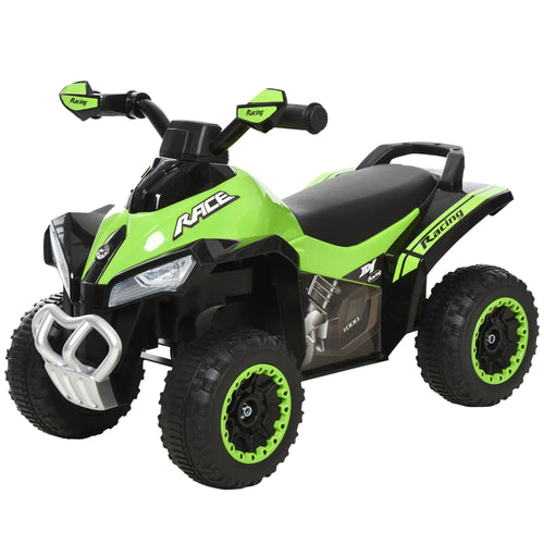 Kids Ride on Car, 4 Wheels, Music, for 18-36 M, Green