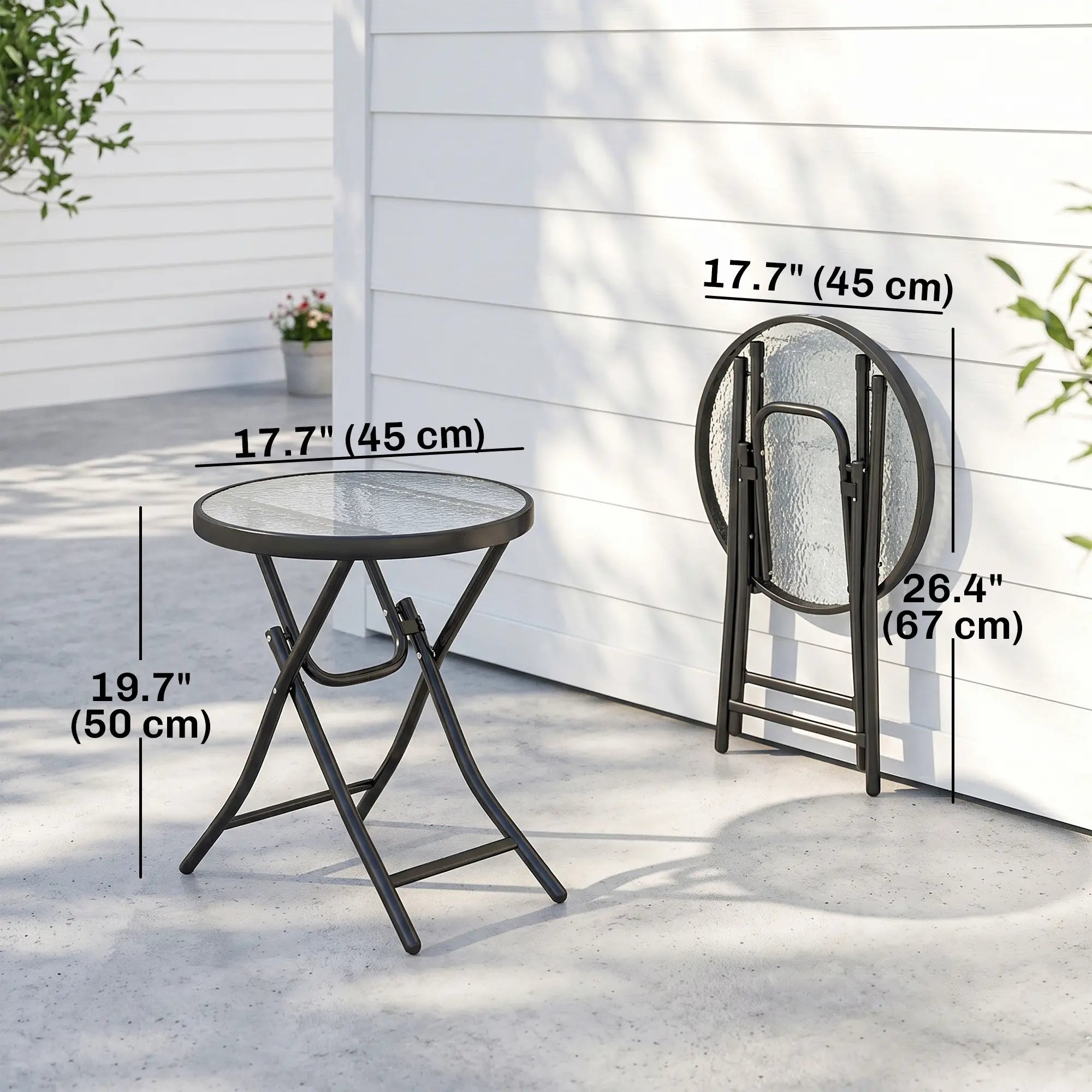 Round Patio Table 18