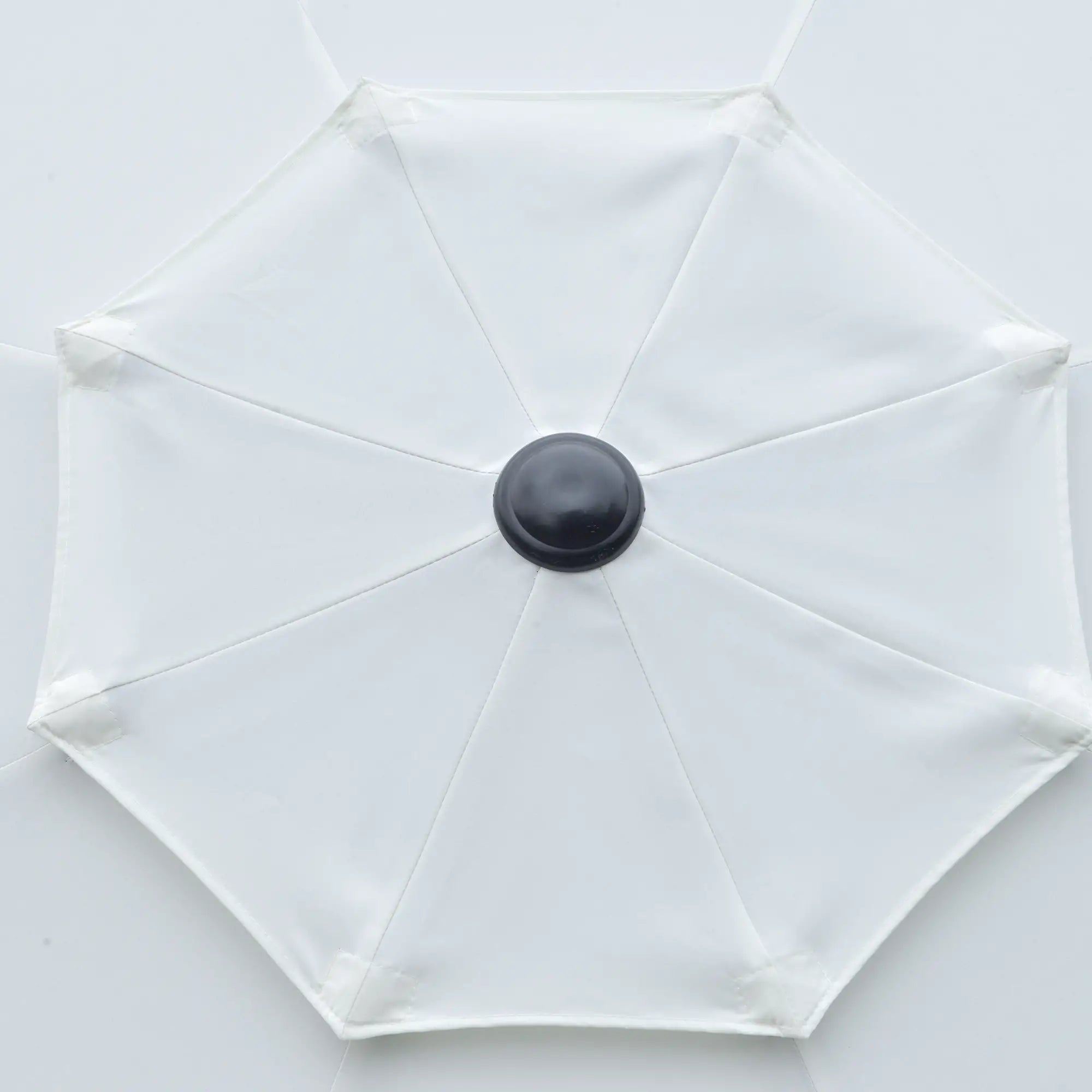 9FT 3-Tier Patio Umbrella, Crank & Tilt, Cream White Sun Umbrellas at Gallery Canada