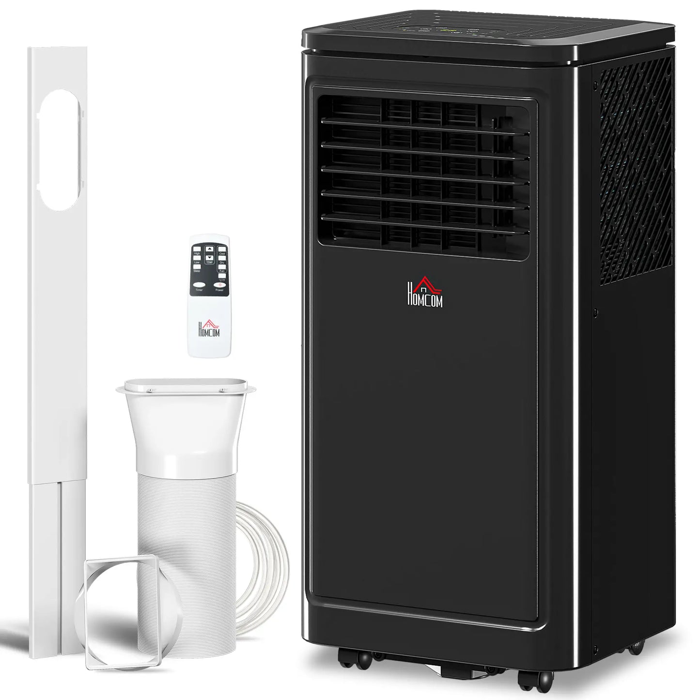 8000 BTU Portable AC, Dehumidifier, Remote, 24H Timer, Black Air Conditioner Black at Gallery Canada