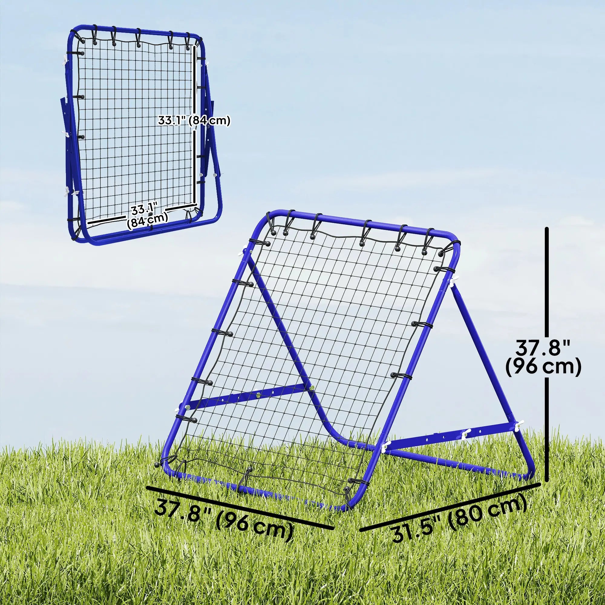 Volleyball Rebounder Net, Football Training Aid, Kickback Target, Blue Soccer at Gallery Canada