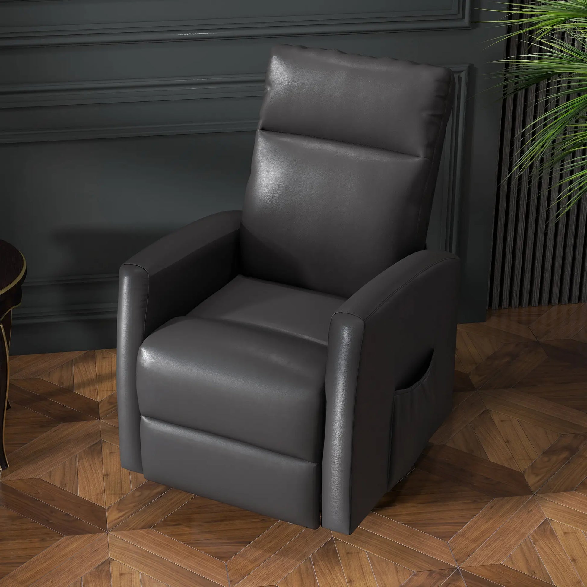 Power Lift Recliner Chair, Remote Control, Side Pocket, Grey Electric Power Lift Chairs at Gallery Canada