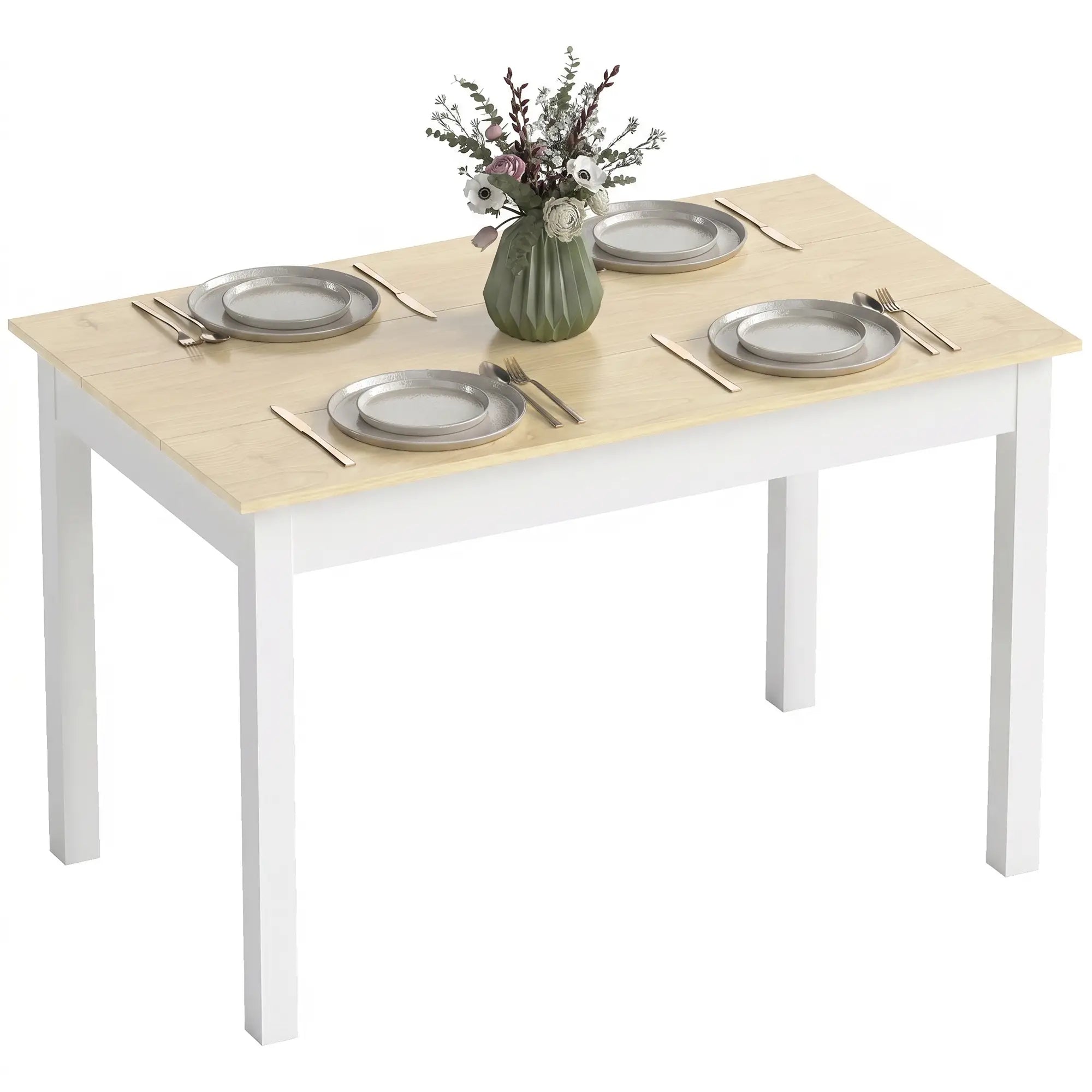 Kitchen Dining Table For 4-6 People, 46.9