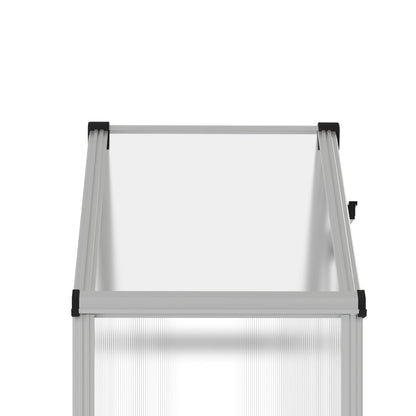 6.3' x 2.3' x 6.1' Outdoor Walk-In Greenhouse, 3-Tier Shelves, Polycarbonate, Aluminum Frame Walk In Greenhouses at Gallery Canada