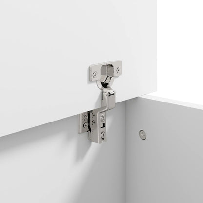 Coffre de rangement avec dessus relevable "31.5", blanc