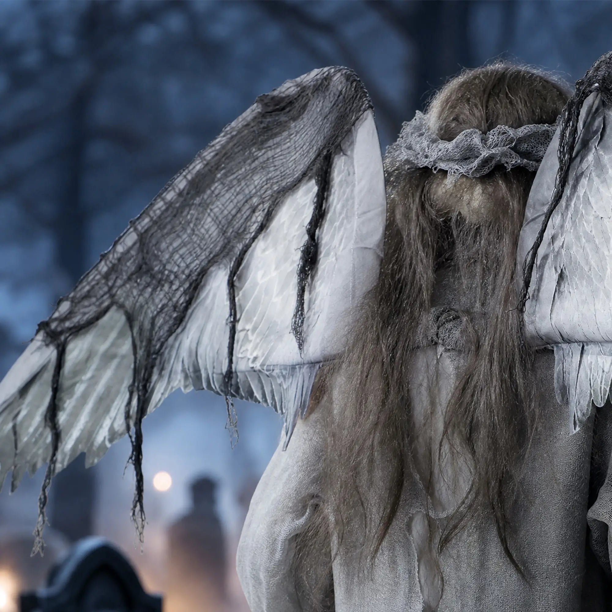 Animated Crying Angel Halloween Decoration, Sound & Touch Halloween Decorations at Gallery Canada