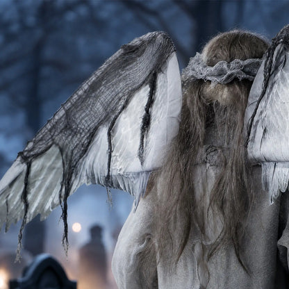 Animated Crying Angel Halloween Decoration, Sound & Touch Halloween Decorations at Gallery Canada