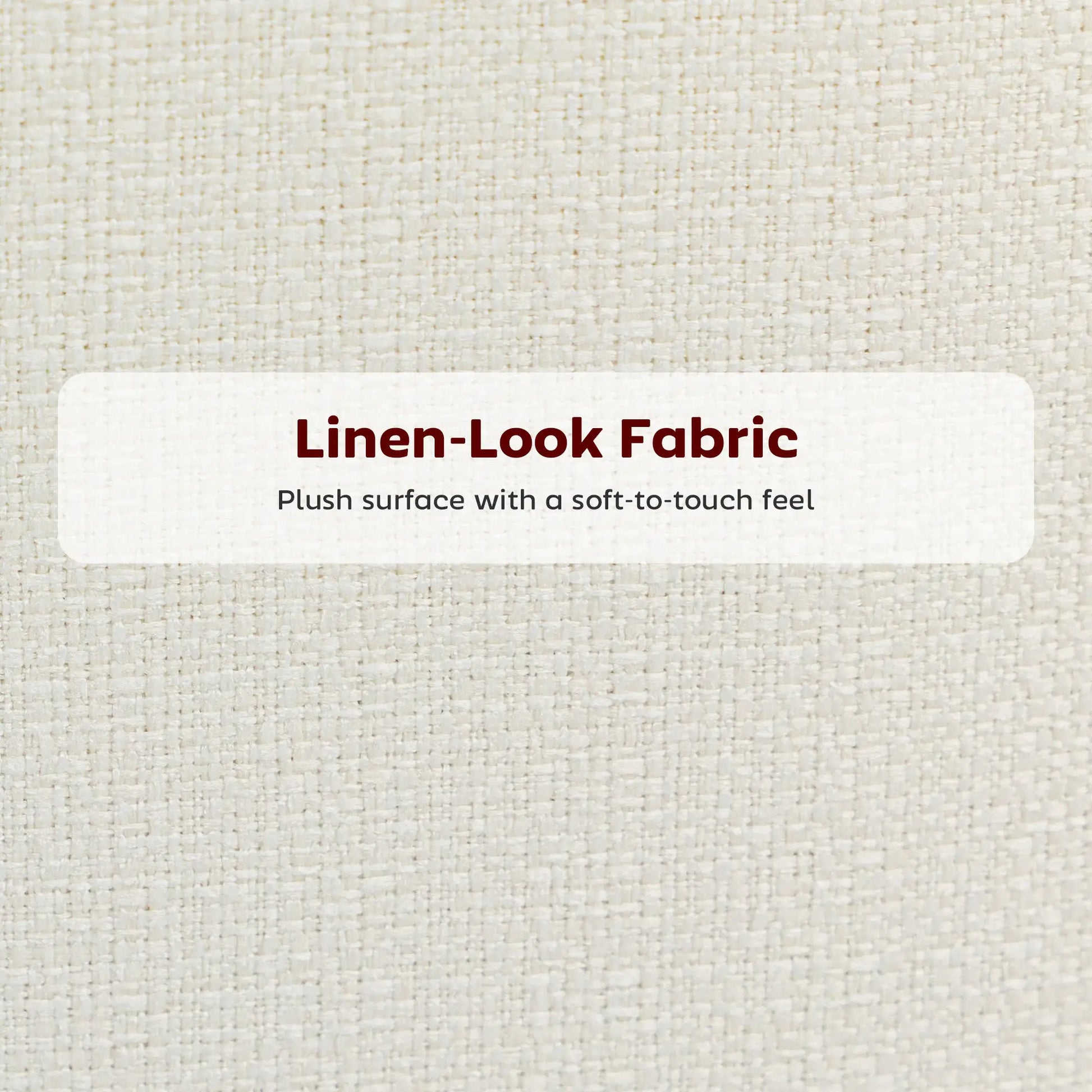 Set of 2 Counter Height Barstools, Upholstered Linen, Cream White Bar Stools at Gallery Canada