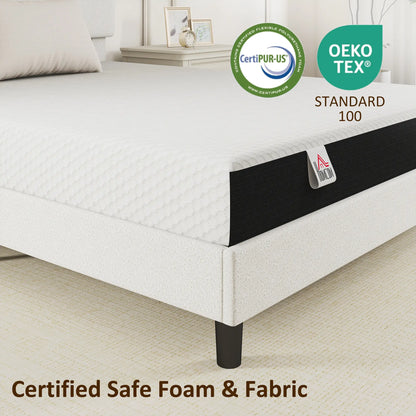 8 Inch Memory Foam Mattress, King, Medium Firm, CertiPUR-US