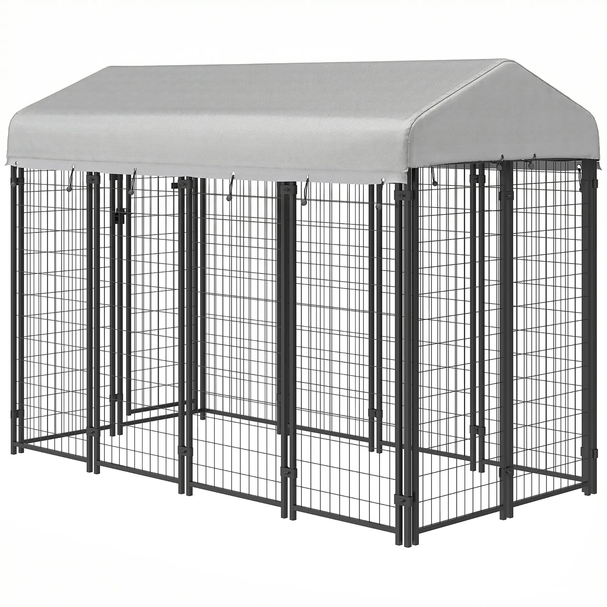 Outdoor Dog Kennel, Waterproof UV-Resistant Cover, 8 x 4 x 6 ft Houses, Kennels & Pens at Gallery Canada