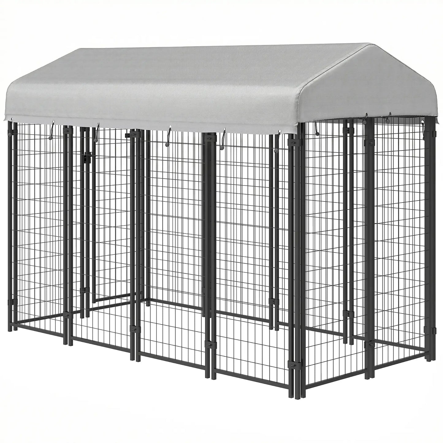 Outdoor Dog Kennel, Waterproof UV-Resistant Cover, 8 x 4 x 6 ft Houses, Kennels & Pens at Gallery Canada