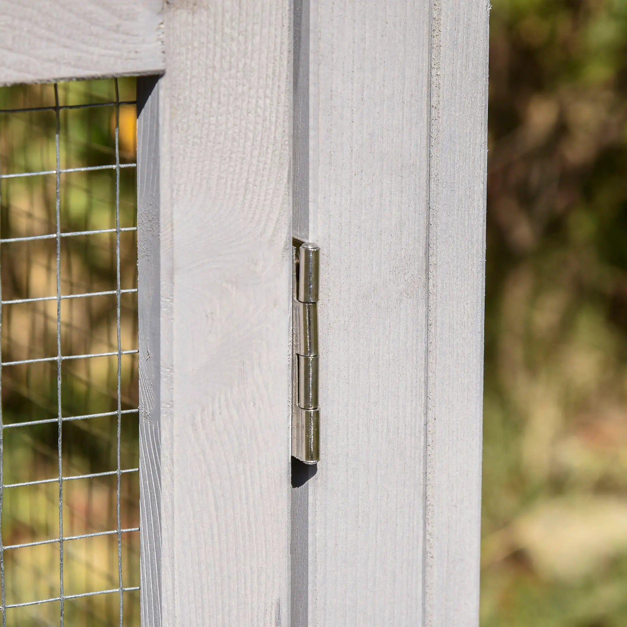 Large Rabbit Hutch, Bunny Cage Outdoor, Guinea Pig House, 83