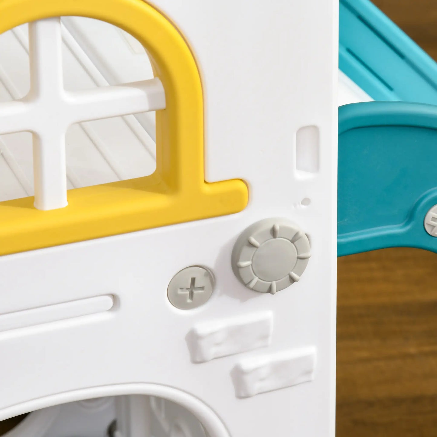 Toddler Slide, Basketball Hoop, Climber, Telescope, Storage Basket, 1-3 Years, Indoor, Yellow Gym Sets & Swings at Gallery Canada