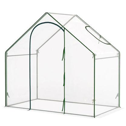 6'x3.3'x5.5' Walk-in Greenhouse, Portable Mini for Plants, Clear Cover Mini Greenhouses at Gallery Canada