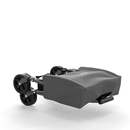 Small Collapsible Garden Cart, Heavy Duty Lawn Wagon, Grey Bike Cargo Trailers at Gallery Canada