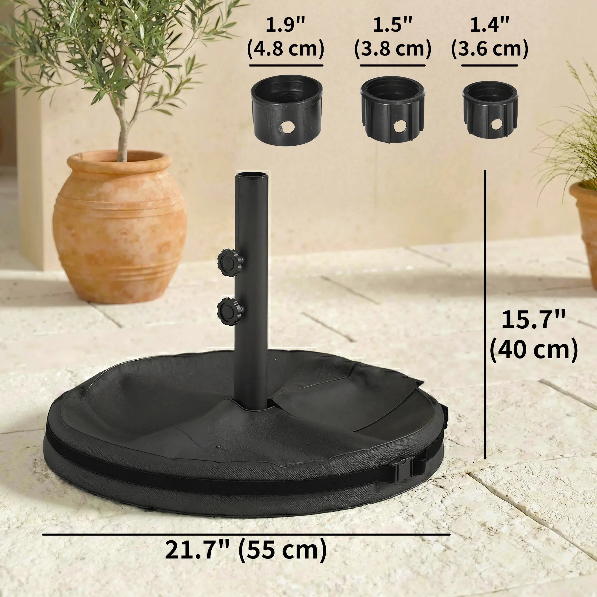 Portable Outdoor Umbrella Stand, 1.4