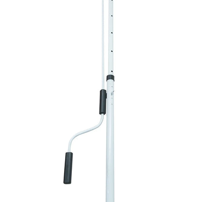 10x5ft Manual Retractable Awning, Patio Sun Shade, Water Resistant, Green Door Awnings at Gallery Canada