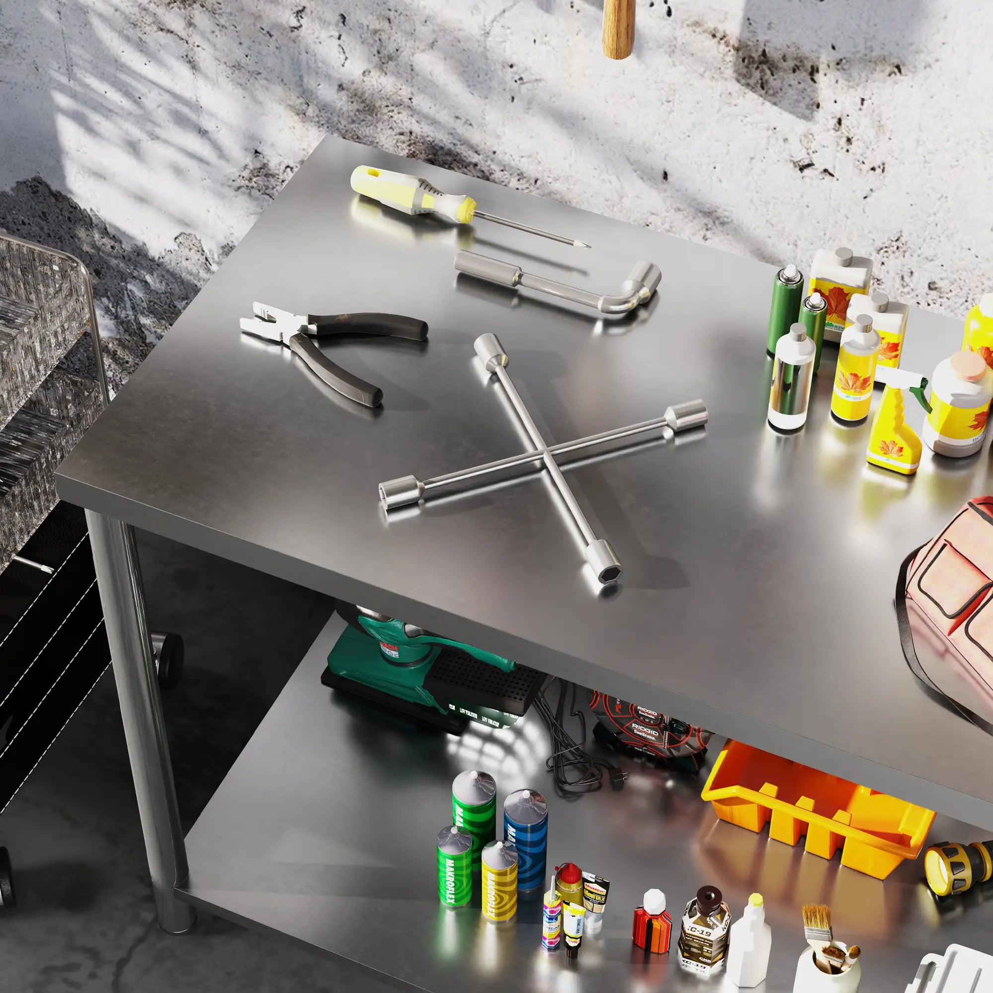 Stainless Steel Workbench, 24