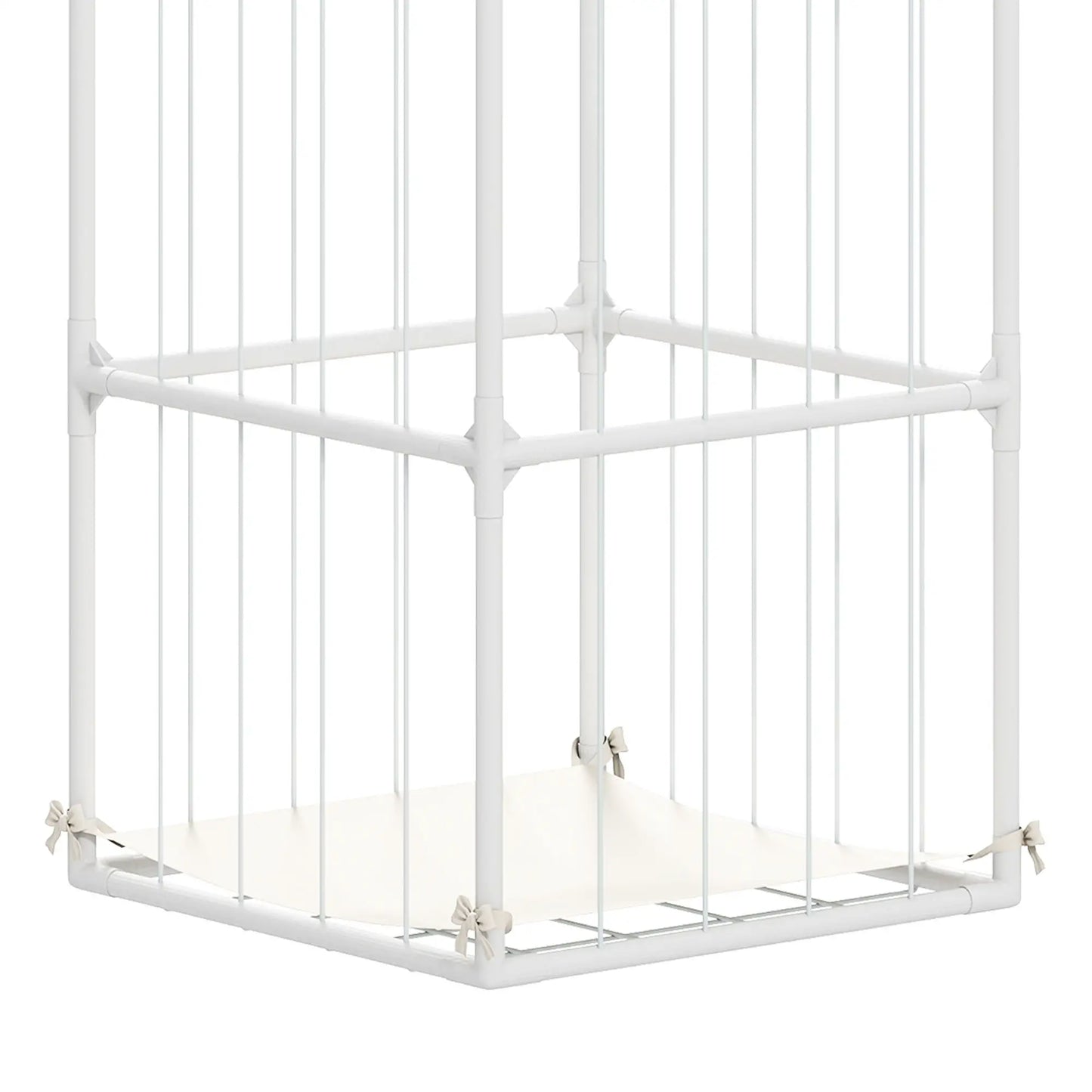 Stuffed Animal Storage Organizer, Waterproof Bottom, 47x47x132cm, no color