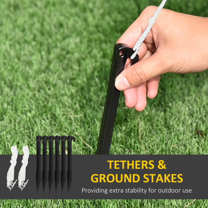 6ft Inflatable Polar Bear, Penguin with Santa Hat, LED Yard Display Christmas Inflatables at Gallery Canada