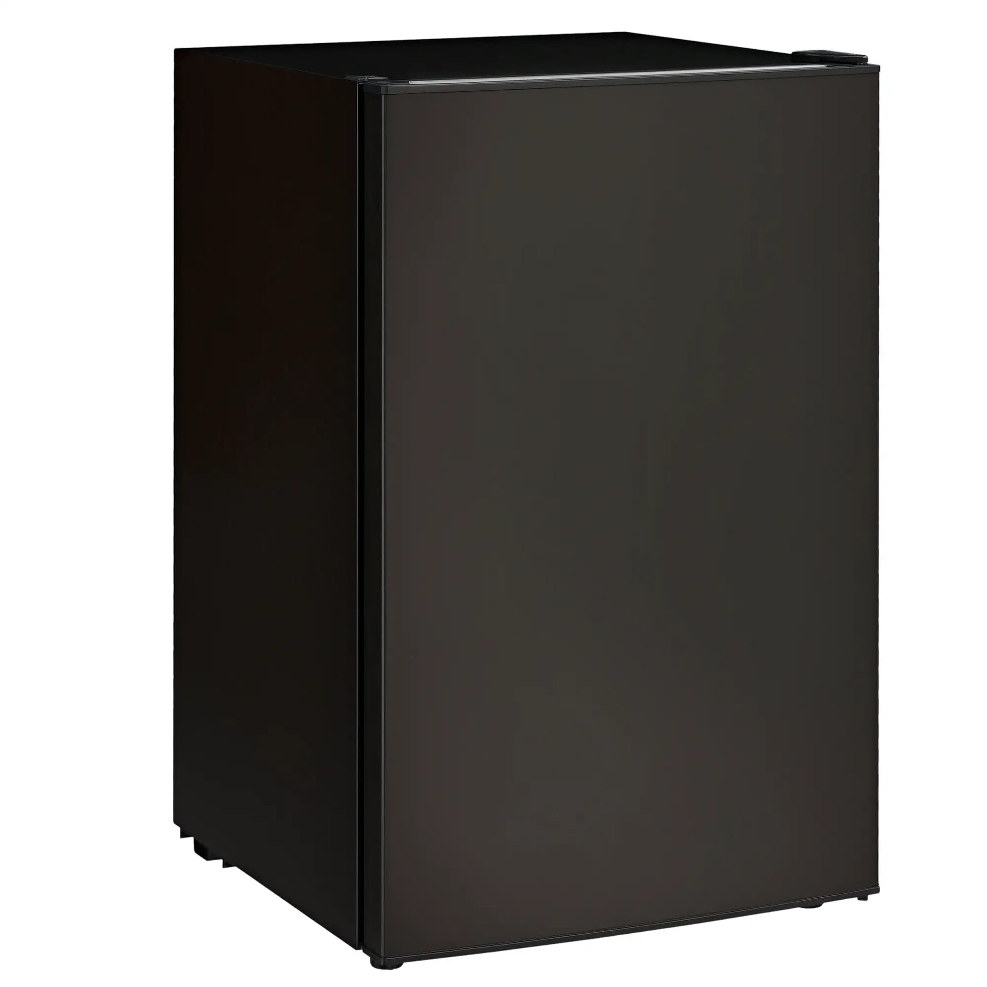 4.5 Cu Ft Mini Fridge with Freezer, Wheels, Adjustable Thermostat, Black Small Kitchen Appliances at Gallery Canada