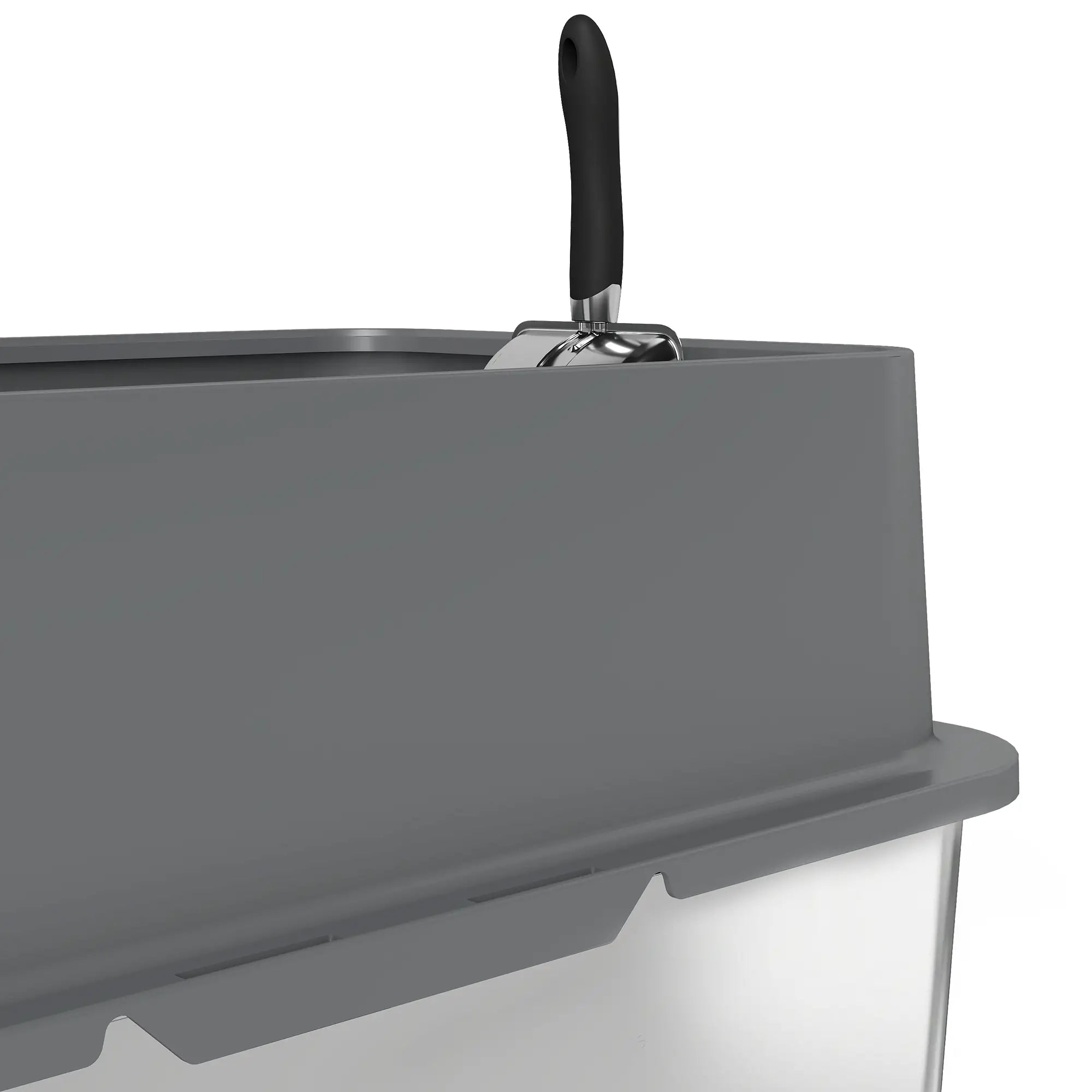 XL Stainless Steel Cat Litter Box, High Wall, Odor Free, Steel Cat Litter Box Enclosures at Gallery Canada