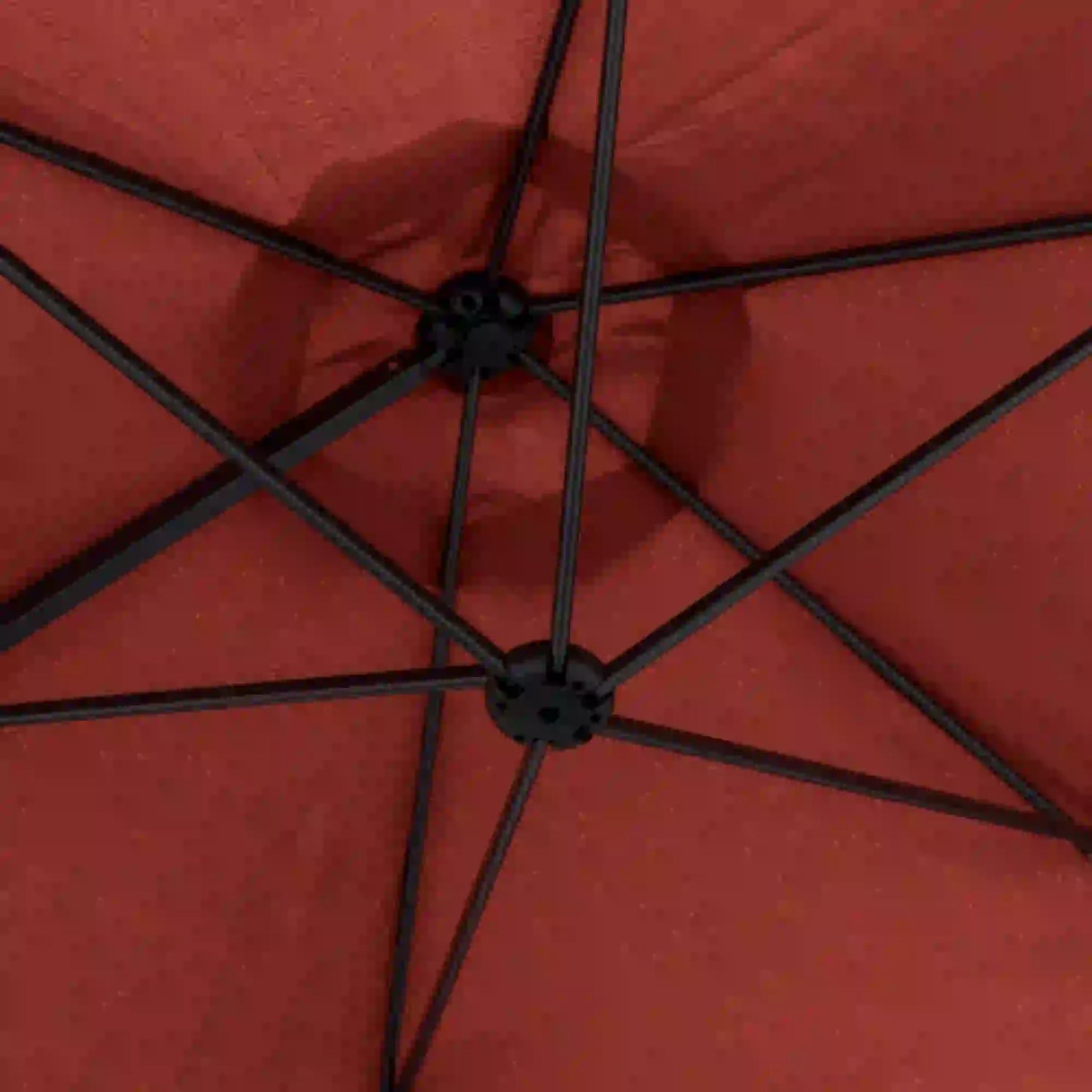 8.5FT Offset Patio Umbrella, 360° Rotation, Wine Red Cantilever Umbrellas at Gallery Canada