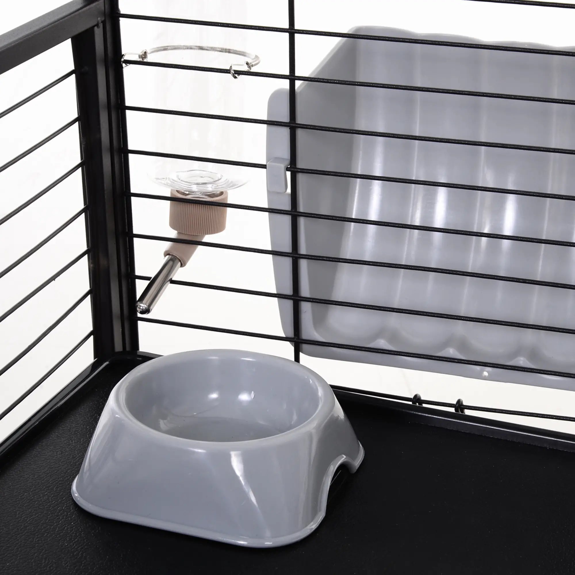 Metal Small Animal Cage, Rabbit Cage, 34.6