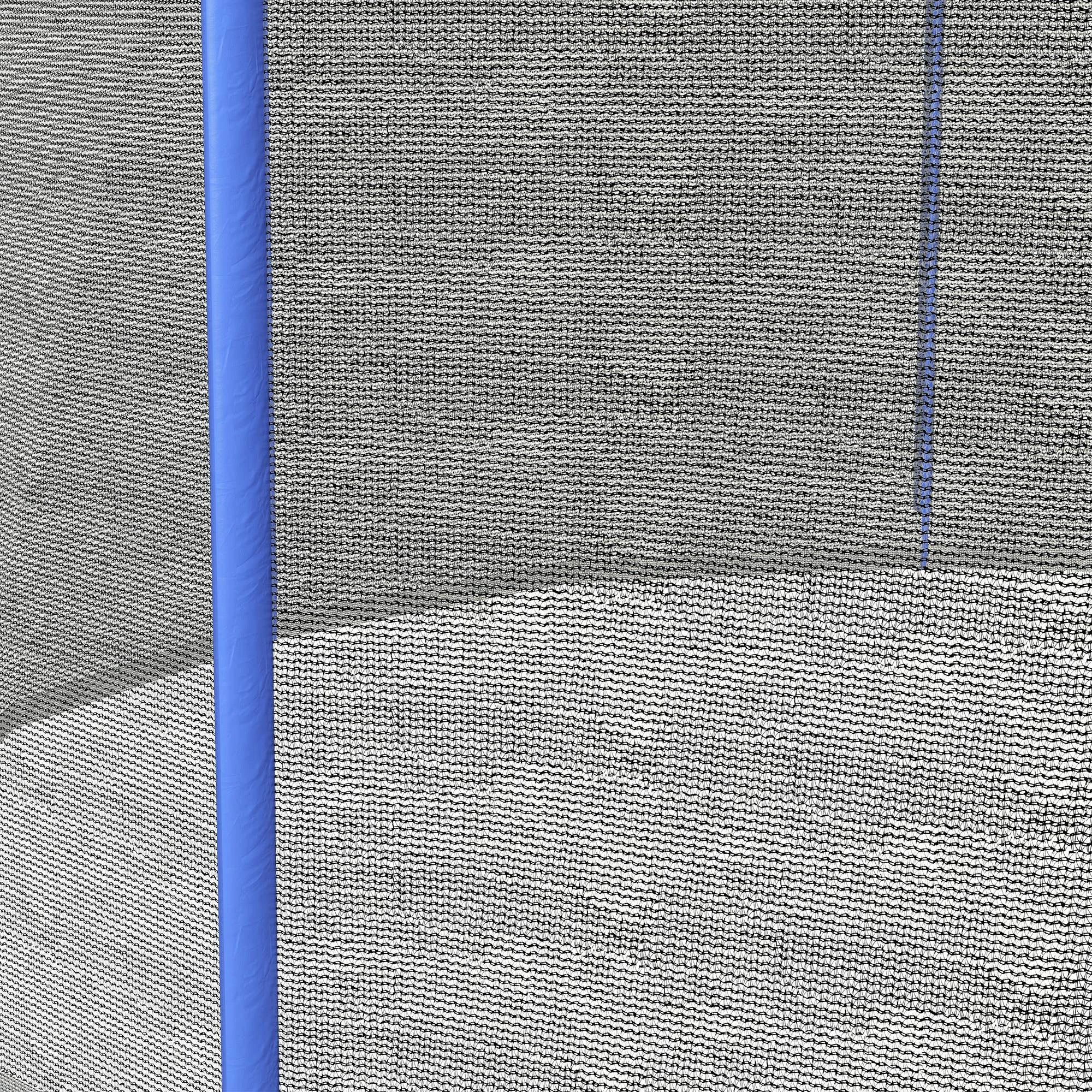 14ft Round Trampoline Net Enclosure, 8 Straight Poles, Blue Trampolines at Gallery Canada