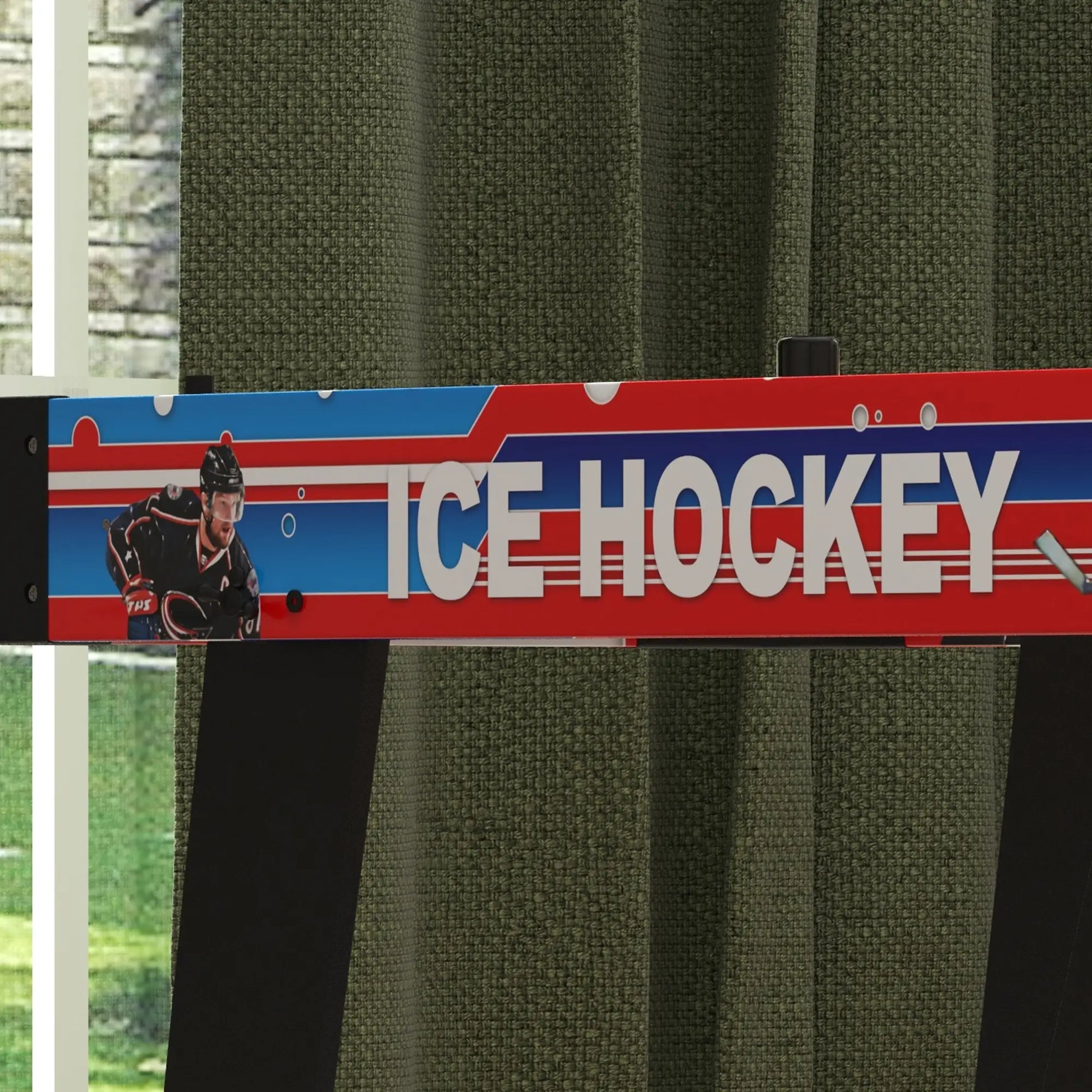 40 Folding Air Hockey Table, 2 Pucks, 2 Pushers, Scoreboard, White Game Tables at Gallery Canada