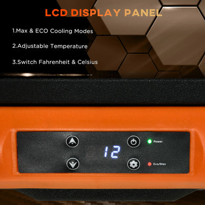 32 Quart Car Fridge, Portable Freezer, Electric Cooler Box, 12/24V DC, 100-240V AC Car Coolers at Gallery Canada