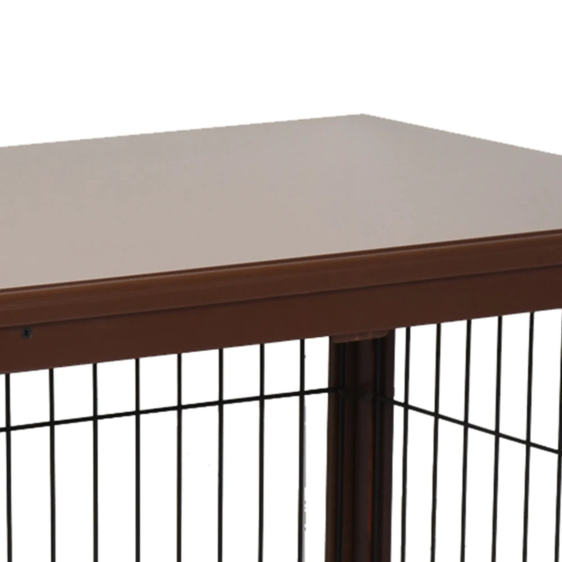 26" Wooden Dog Cage, Double Door, Modern Design, Brown Houses, Kennels & Pens at Gallery Canada