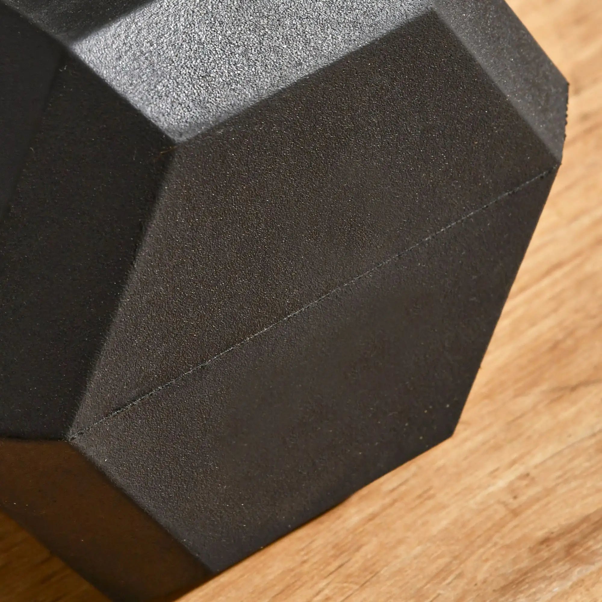 40lbs Rubber Hex Dumbbells, Fitness Training, Black Dumbbells & Barbells at Gallery Canada