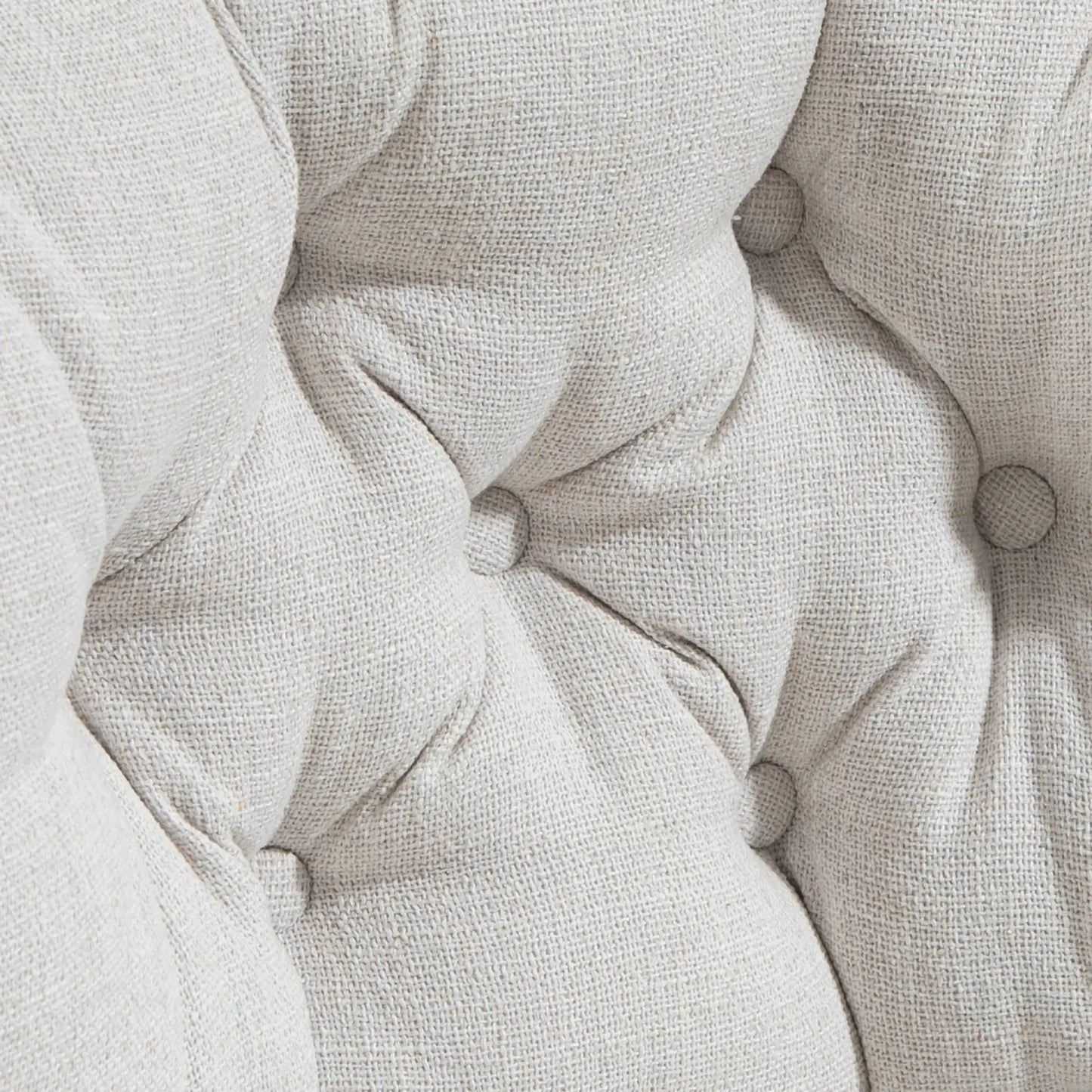 Computer Desk Chair, Armless Office Chair with Wide Padded Seat and Adjustable Height, Cream White Task Chairs at Gallery Canada