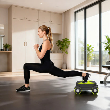 Ab Wheel Roller, Automatic Rebound, Core Trainer With Phone Holder Strength Training Equipment at Gallery Canada