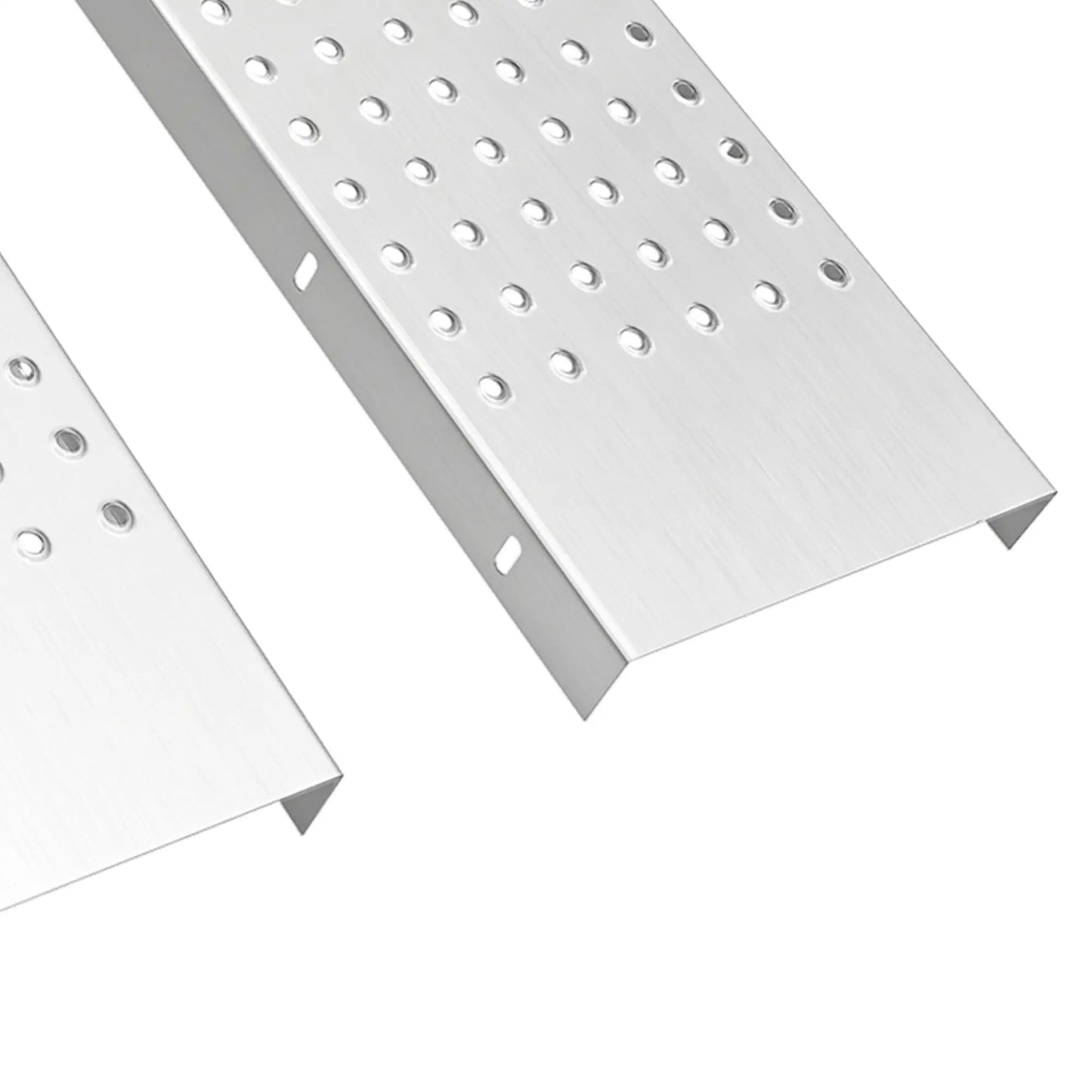 Folding Loading Ramps, 70.9" x 10", 880 lb, Silver