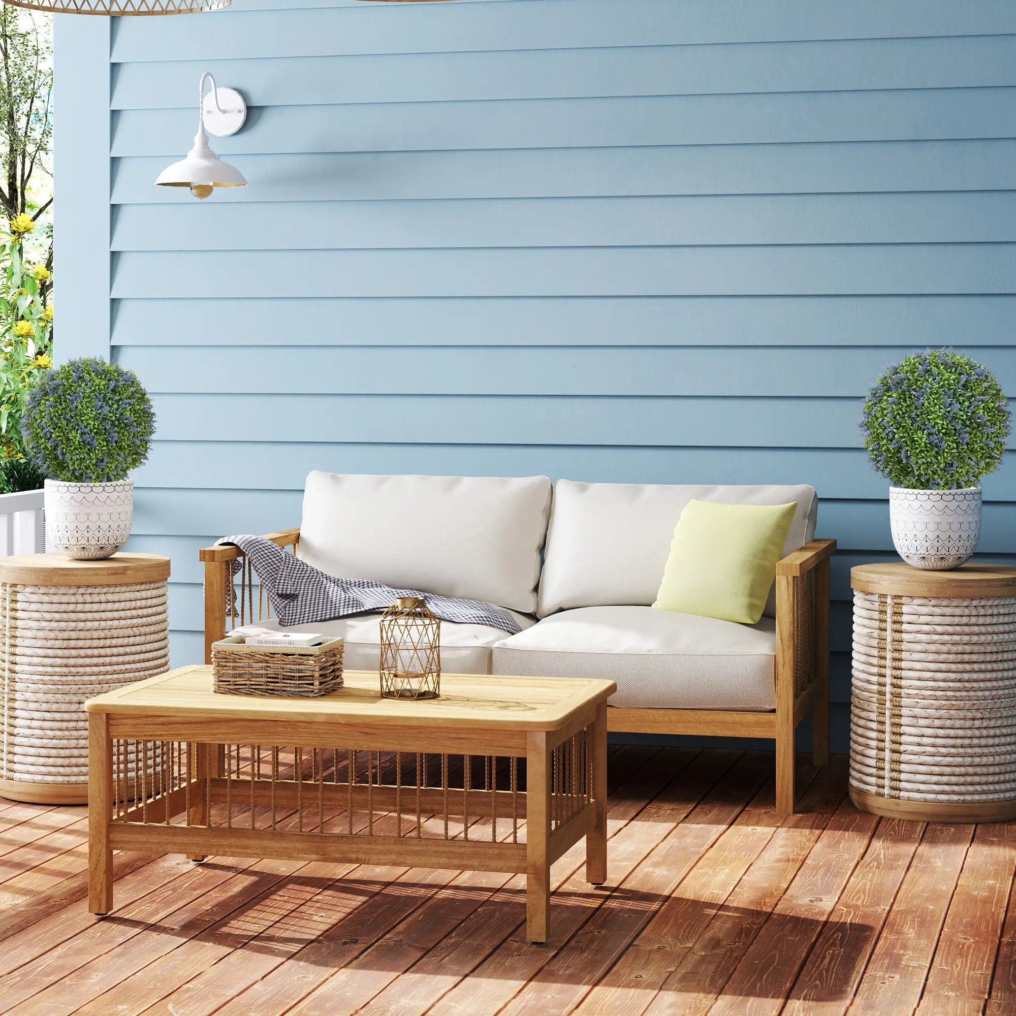 Artificial Lavender Plants, Set Of 2, UV Protected, Indoor Outdoor Decor, Purple Artificial Trees at Gallery Canada