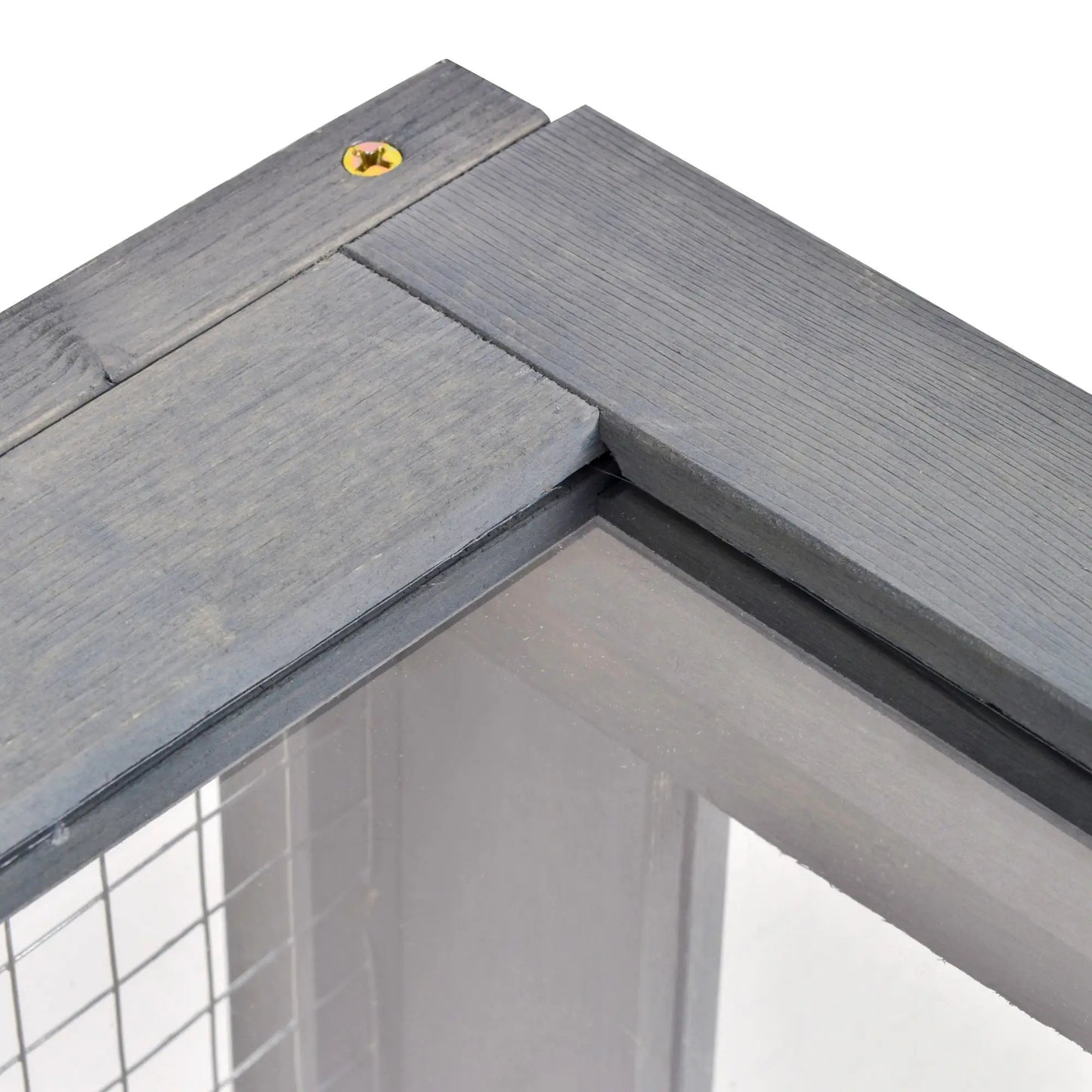 Wood Tortoise House, 35.8" x 23.8" x 12.6", Indoor Outdoor Use, Grey Houses & Habitats at Gallery Canada