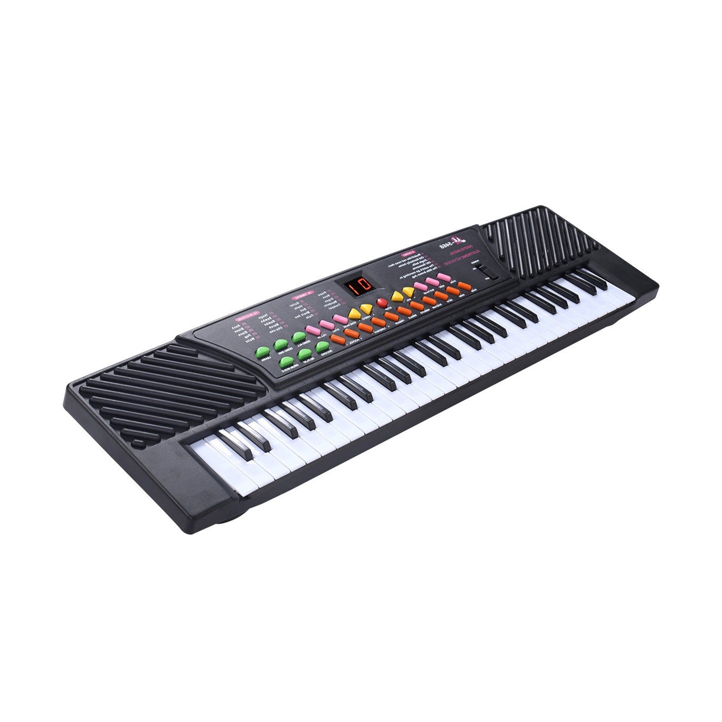 54 Keys Kids Electronic Music Piano, Black Musical Toys Black at Gallery Canada
